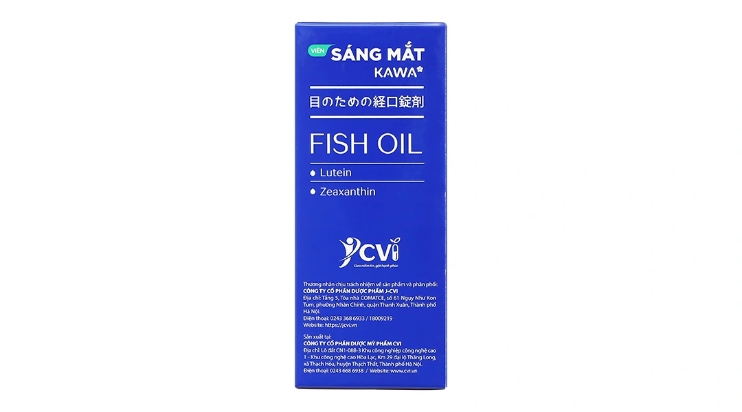 Combo 4 hộp Viên Sáng Mắt Kawa hộp 30 viên - 4